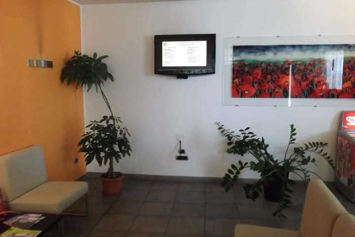 Lobby sitting area