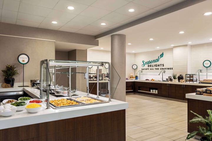 Breakfast area