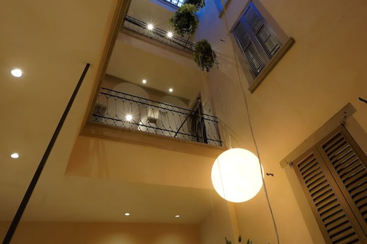 Interior entrance