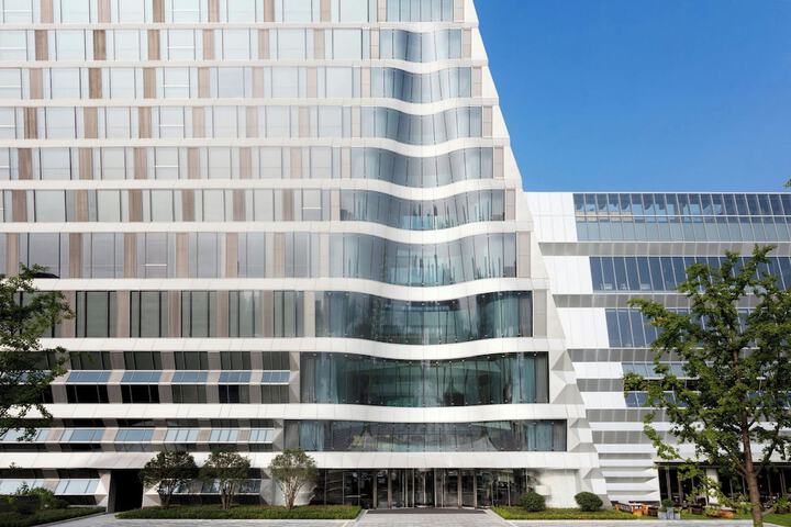 Exterior of JW Marriott Marquis Hotel Shanghai Pudong