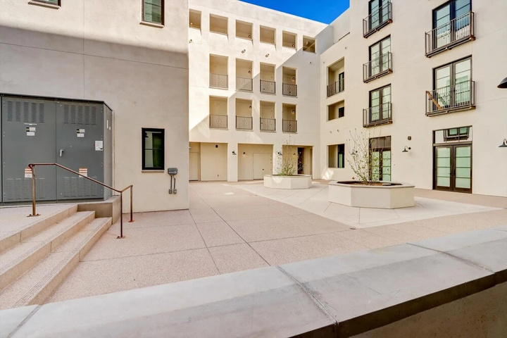 Exterior of FRONTDESK Monier Apts Mercado Dist Tucson