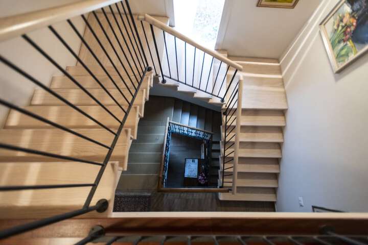 Interior entrance
