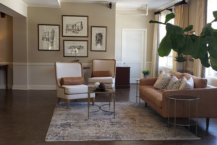 Lobby sitting area