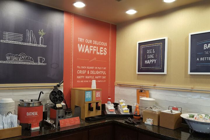 Breakfast buffet