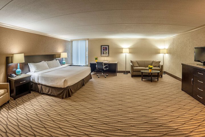1 King Bed Sofa Bed Work Desk Refrigerator WiFi Keurig Coffee Maker Full Breakfast (4 of 15)