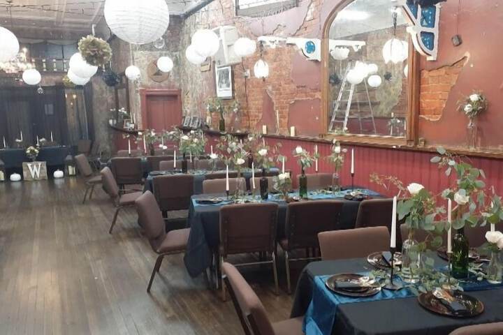 Indoor wedding