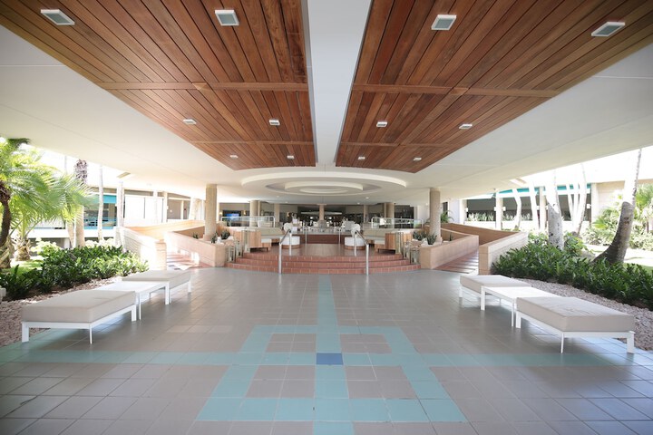 Interior entrance