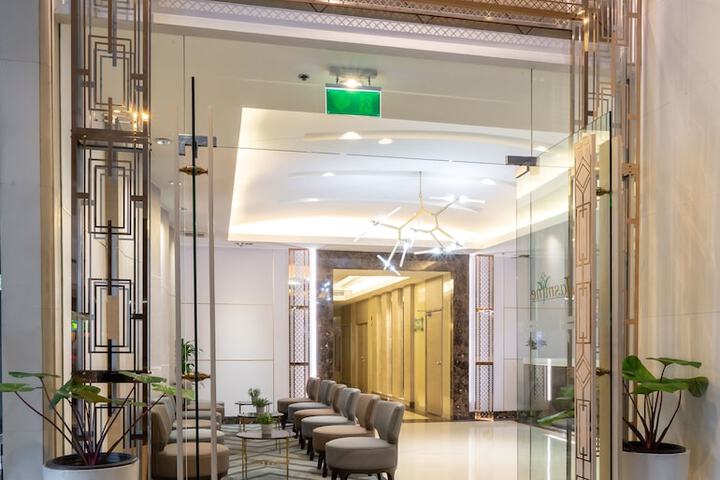 Interior entrance
