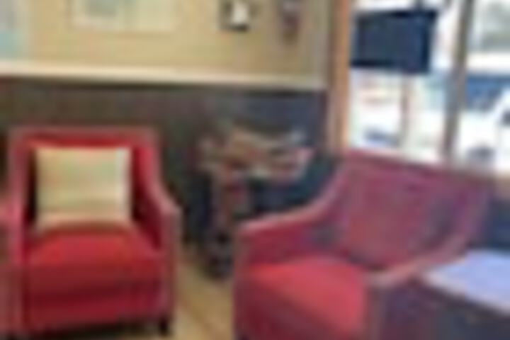 Lobby sitting area