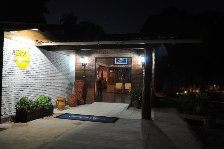 Interior entrance