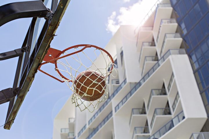 Basketball court