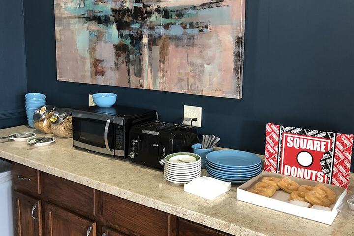 Breakfast buffet