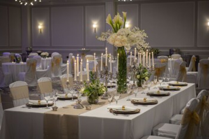 Indoor wedding