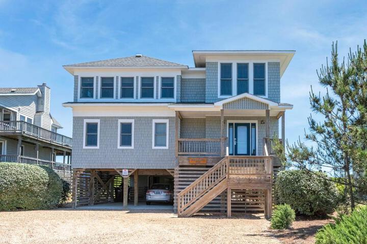 Run-A-Way Bay - Duck Sanderling, Oceanfront, Ocean View, Hot Tub, Community Pool, Tennis in Duck, NC