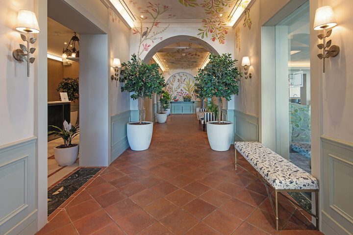 Interior entrance