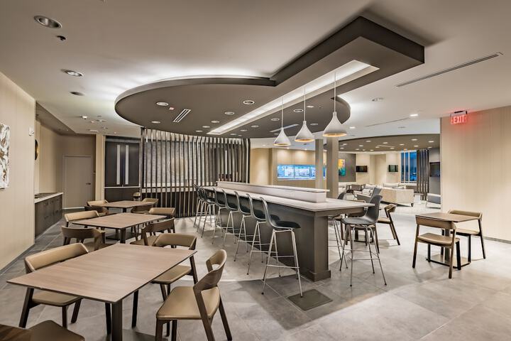 Breakfast area