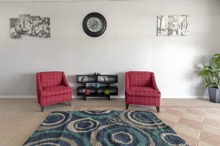 Lobby sitting area