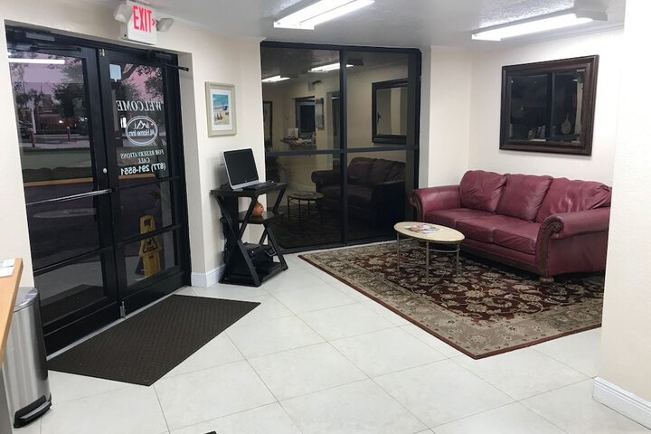 Interior entrance