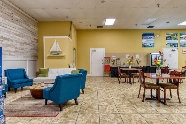 Lobby sitting area