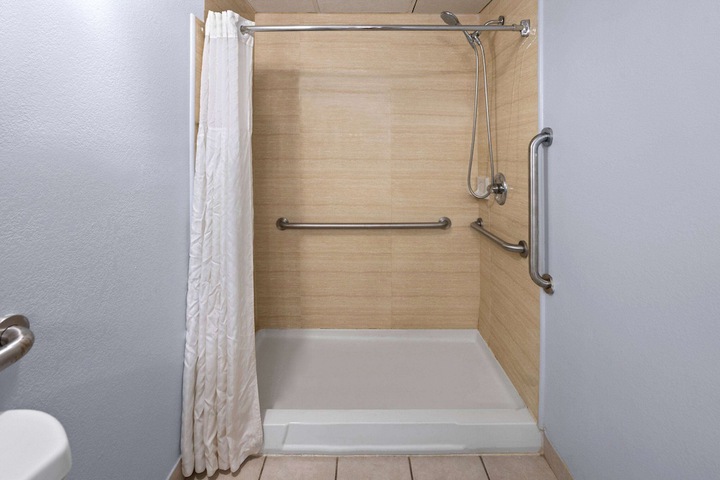 1 King Bed Mobility Accessible Roll in Shower (15 of 19)