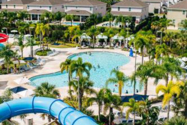 Exterior of Encore Resort 3026 Water Park