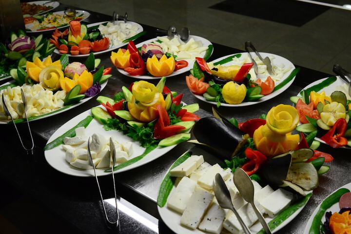 Breakfast buffet