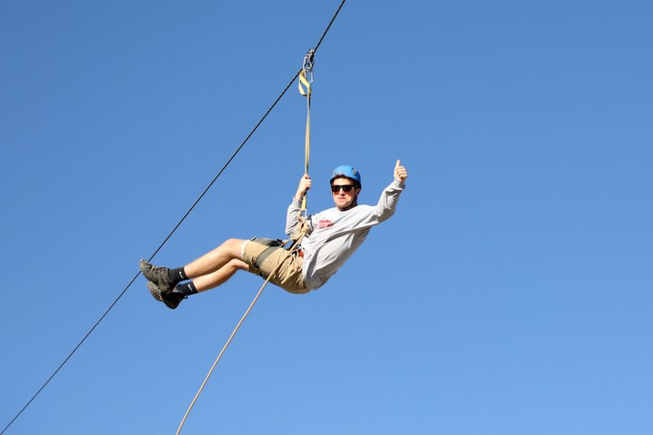 Ziplining