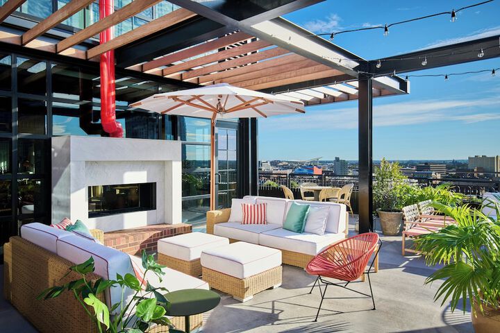 Rooftop terrace