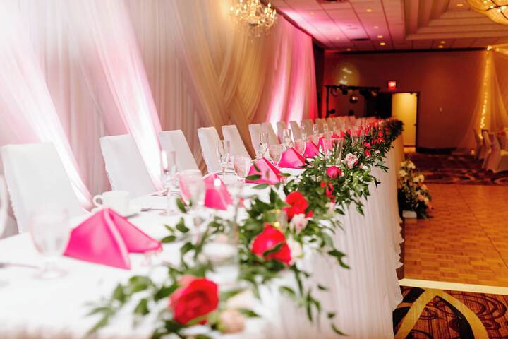 Indoor wedding