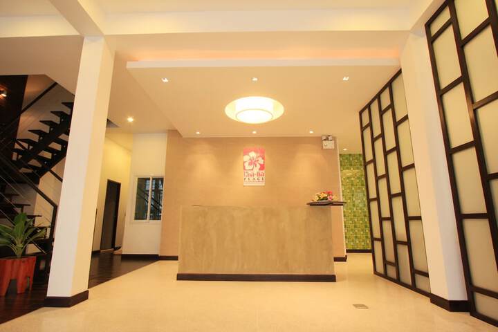 Interior entrance