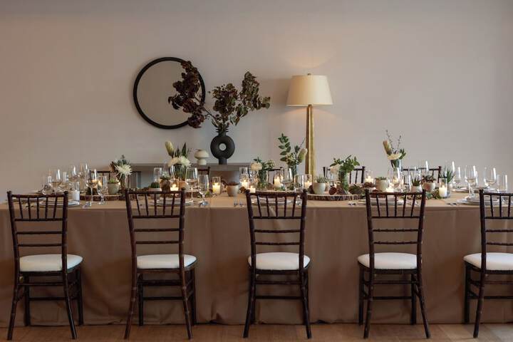 Indoor wedding