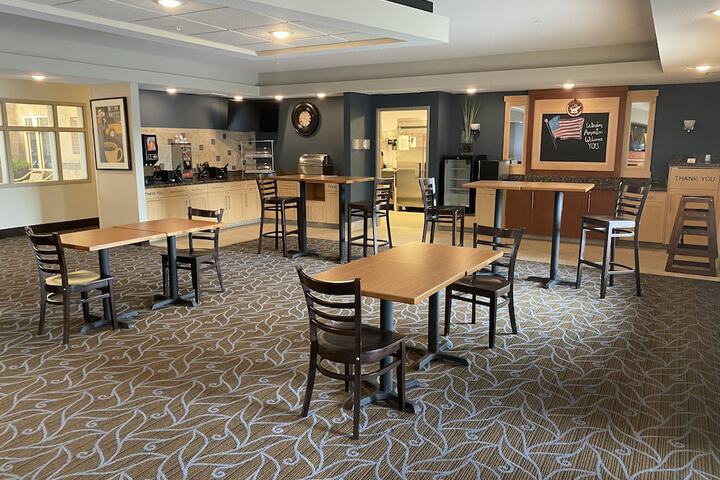 Breakfast area