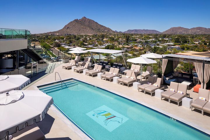 Rooftop pool