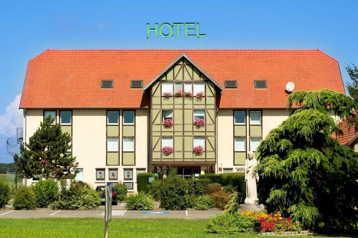 Outside Hotel