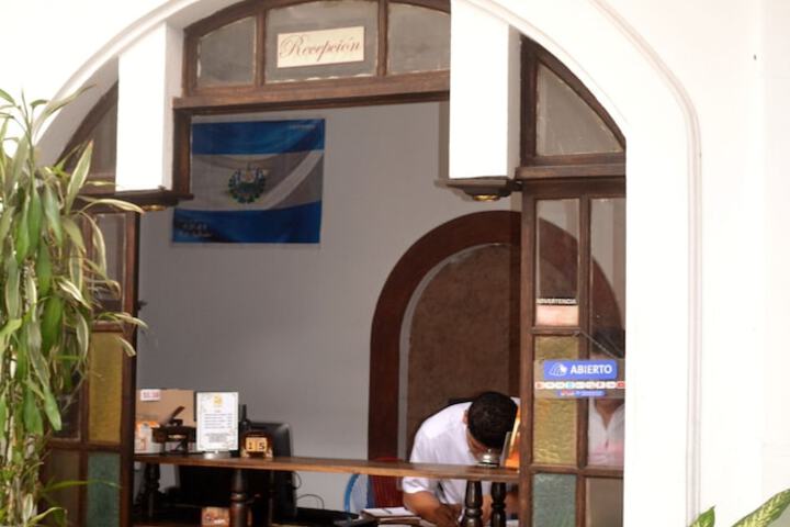 Interior entrance