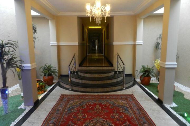 Interior entrance