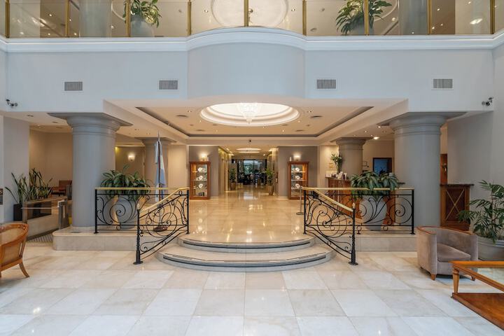 Interior entrance