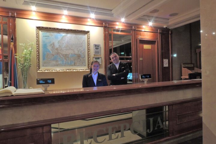 Interior entrance