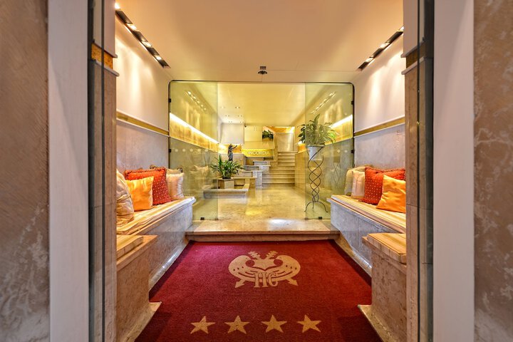 Interior entrance