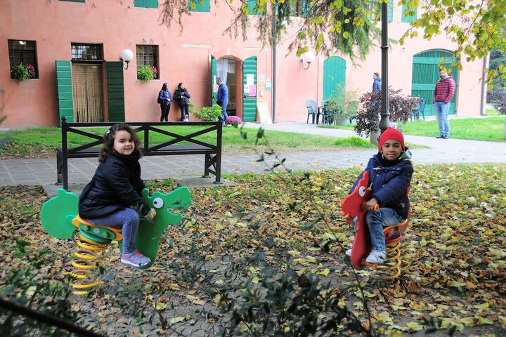Children's play area - outdoor