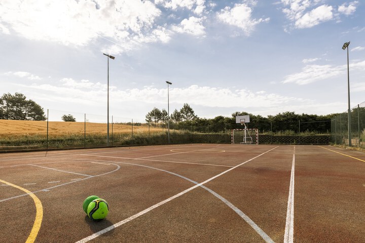 Tennis and Basketball Courts 28 of 56