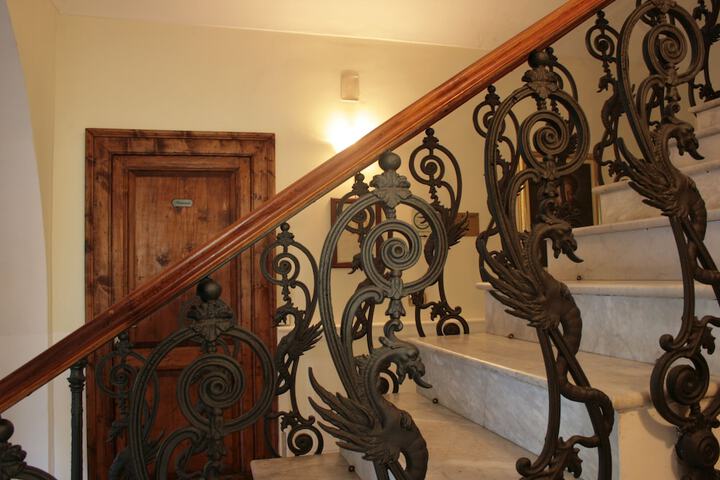 Interior entrance