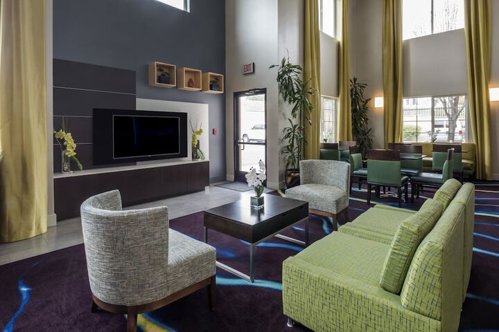 Lobby sitting area