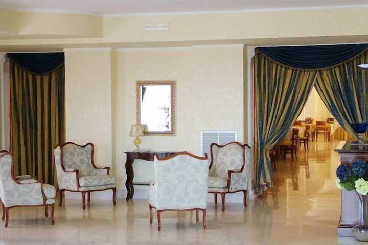 Lobby sitting area