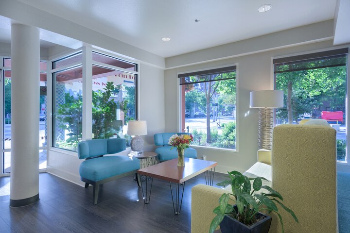 Lobby sitting area