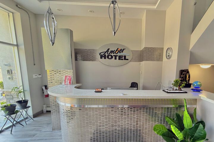 Exterior of Amber Hotel