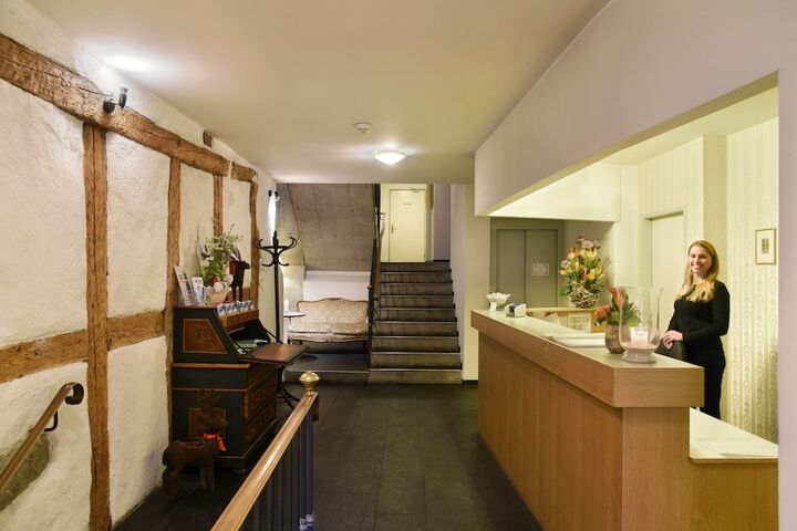 Interior entrance