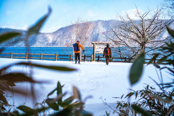 Snowshoeing