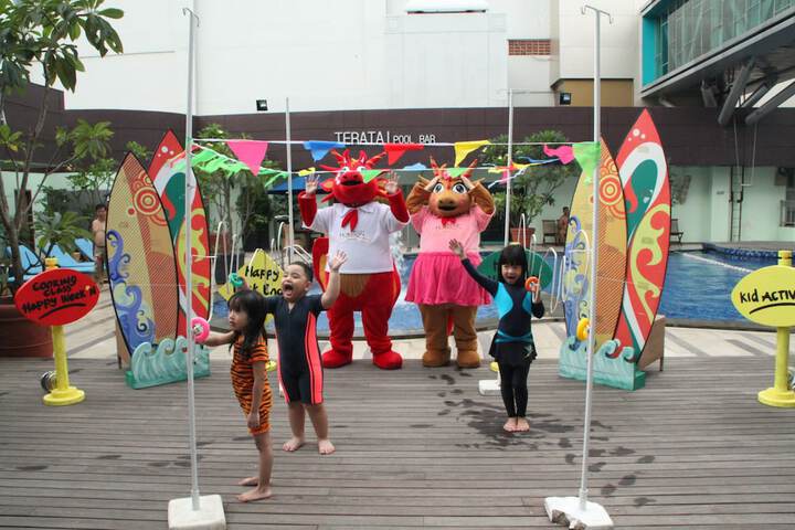 Children's play area - outdoor