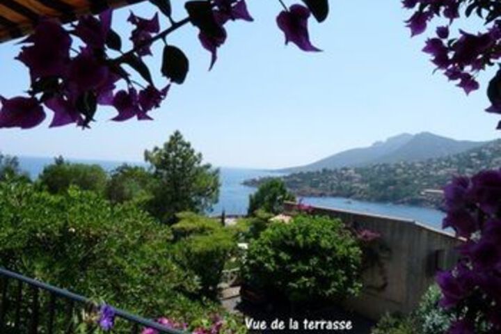 Studio in Théoule sur mer With Wonderful sea View Furnished Terrace